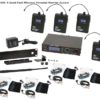 AS-1406-4 Wireless In-Ear Band Pack System with EB6 Ear Buds