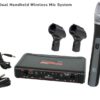 EDX Wireless Dual Handheld Microphone System