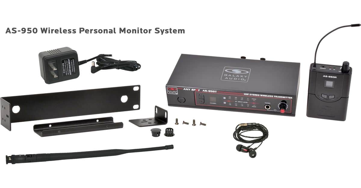 AS-950 Wireless Personal Monitor System