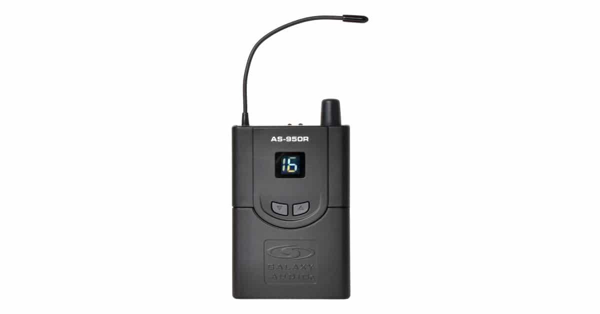 AS-950 Personal Monitor Body Pack Receiver