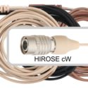 CBLAT Wireless Headset Mic Cable for Audio-Technica® systems (Generation 1 HIROSE cW 4 pin connector)