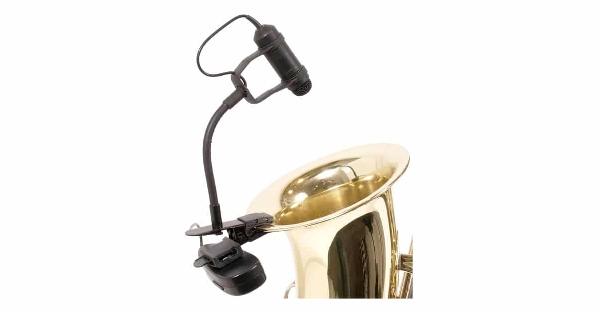 GT-INST-3 Wireless Portable Horn Mic on Sax
