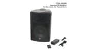 TQ8 Base System speaker with remote and MP3 player Front