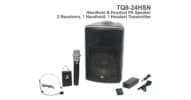 TQ8 Handheld and Headset Mic PA System Front