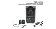 Traveler Quest 8 Headset and Lav Portable PA System Back