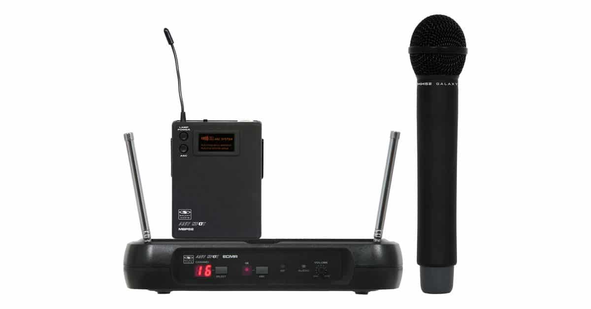 ECM The Economical 16 Channel Wireless Mic Solution (UHF)