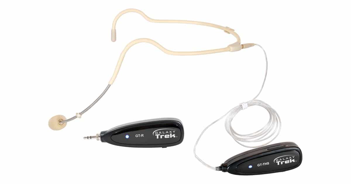 GT-S24OWP Waterproof Wireless Mic Headset System