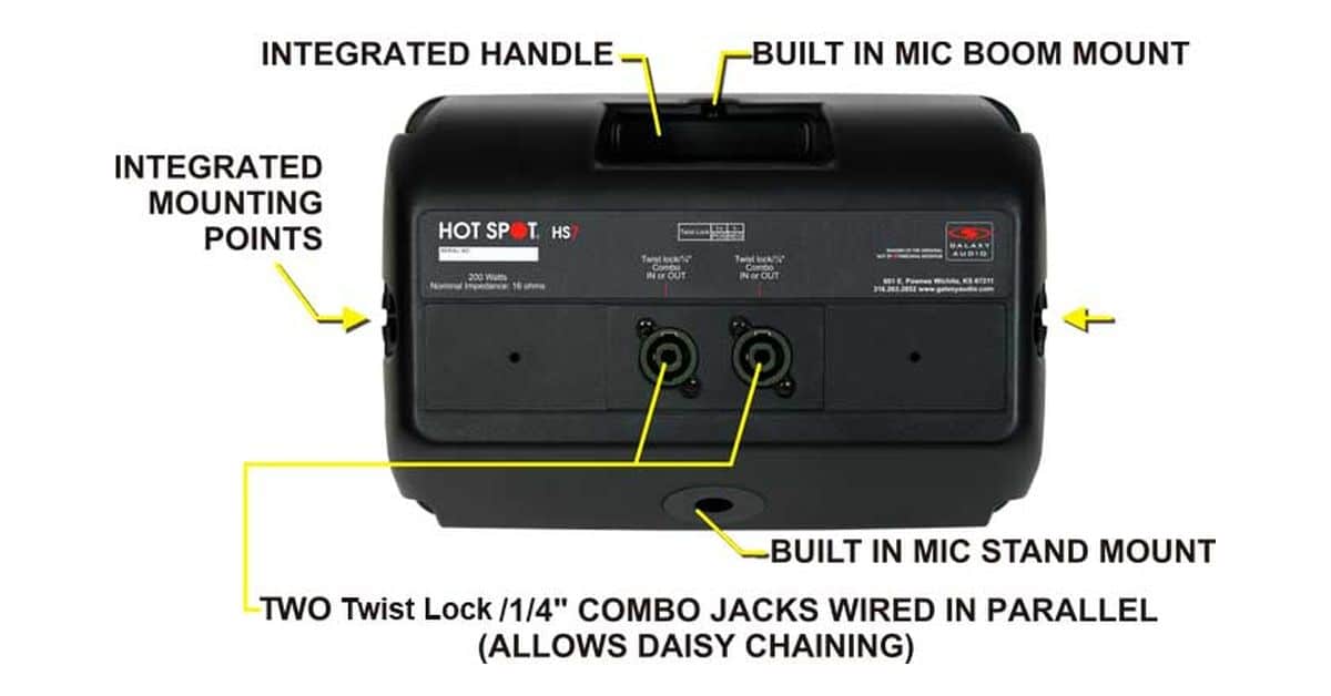HS7 Passive Hot Spot Speaker