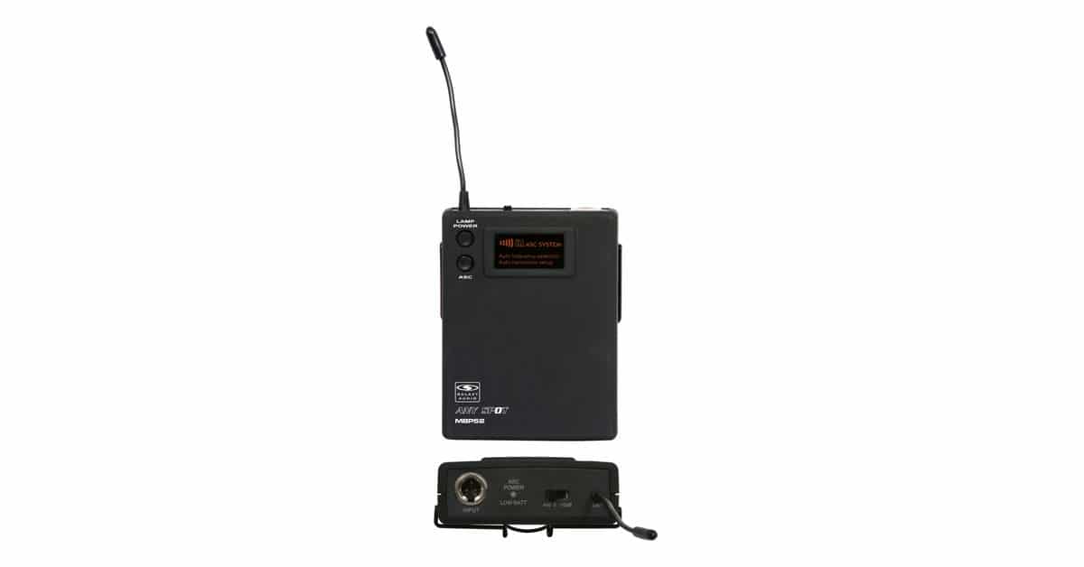 MBP52 Wireless Microphone Body Pack for PSE & ECM Systems