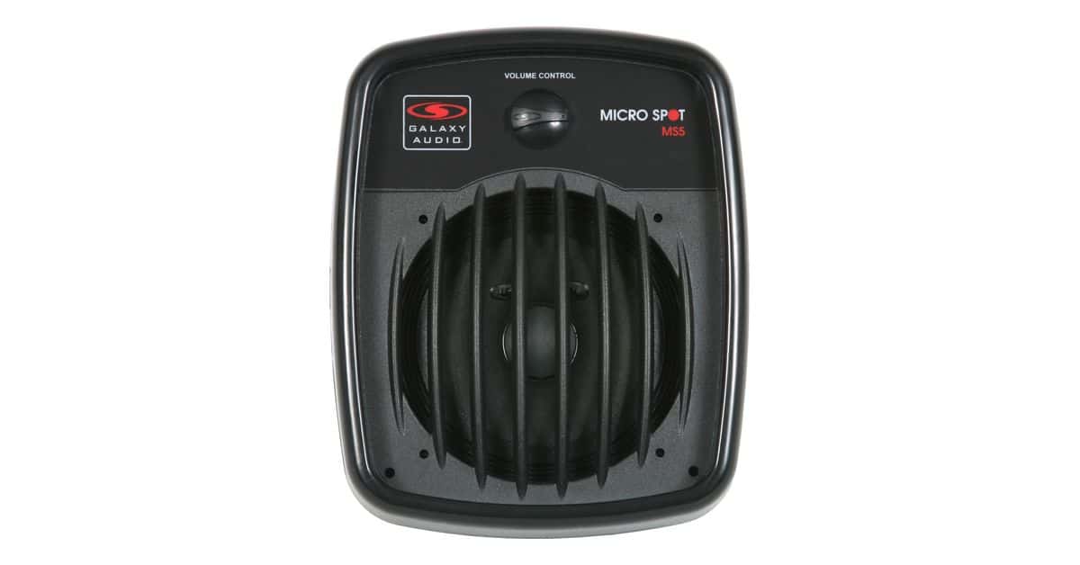 MS5 Micro Spot 5 – 100 Watt Personal Vocal Monitor