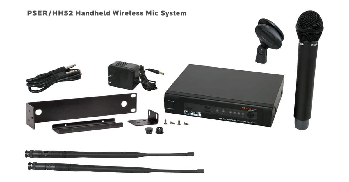 PSE Handheld Wireless Mic System