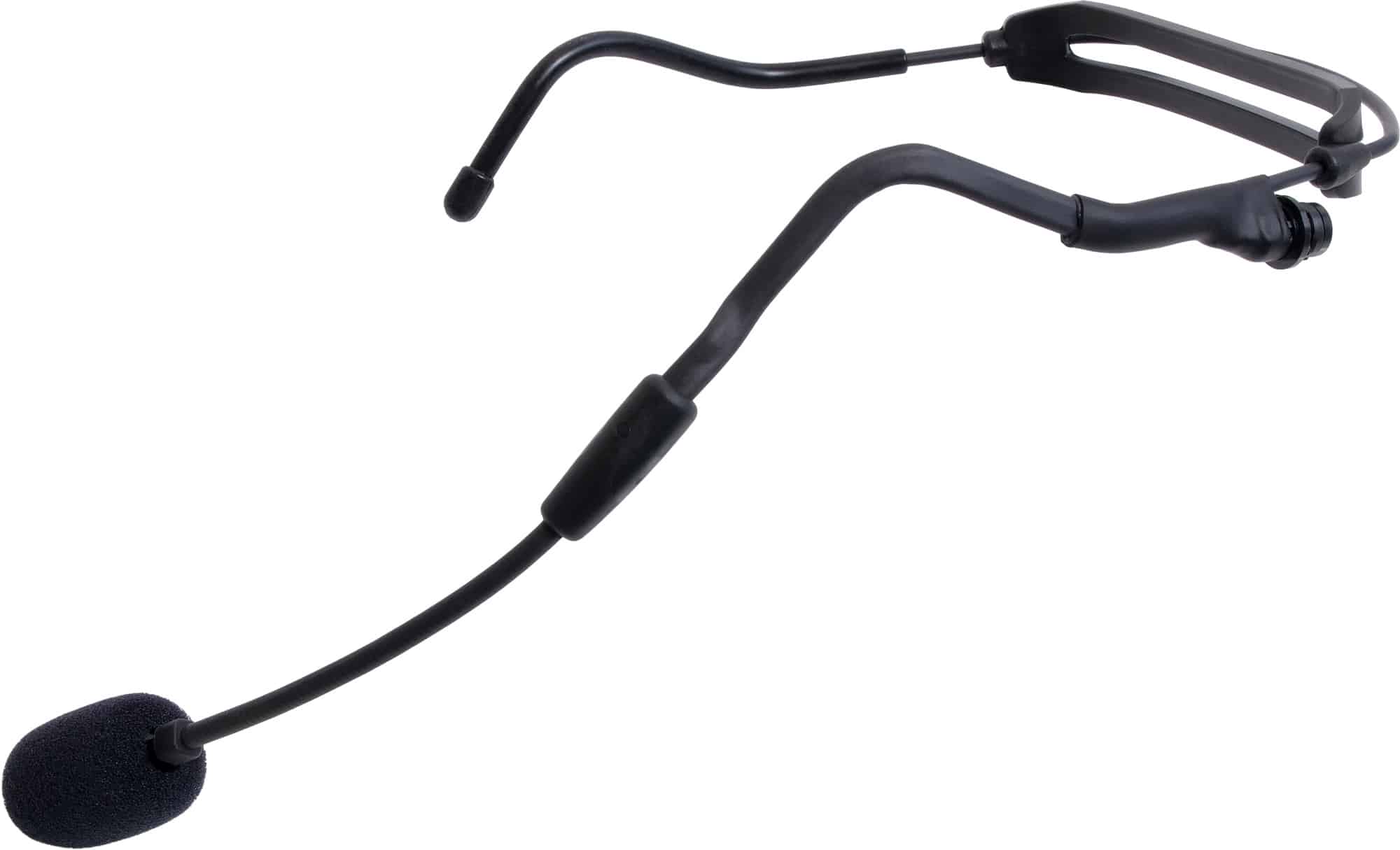 H2O7 HEAVY-DUTY Waterproof Fitness Dual Ear Headset Mic with Detachable Cable