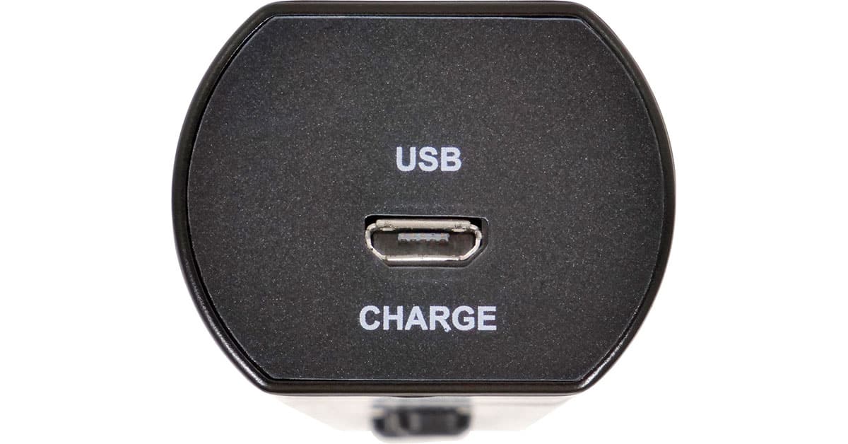 JIB/BT5R Wireless XLR Bluetooth 5.0 Receivers USB Charging end