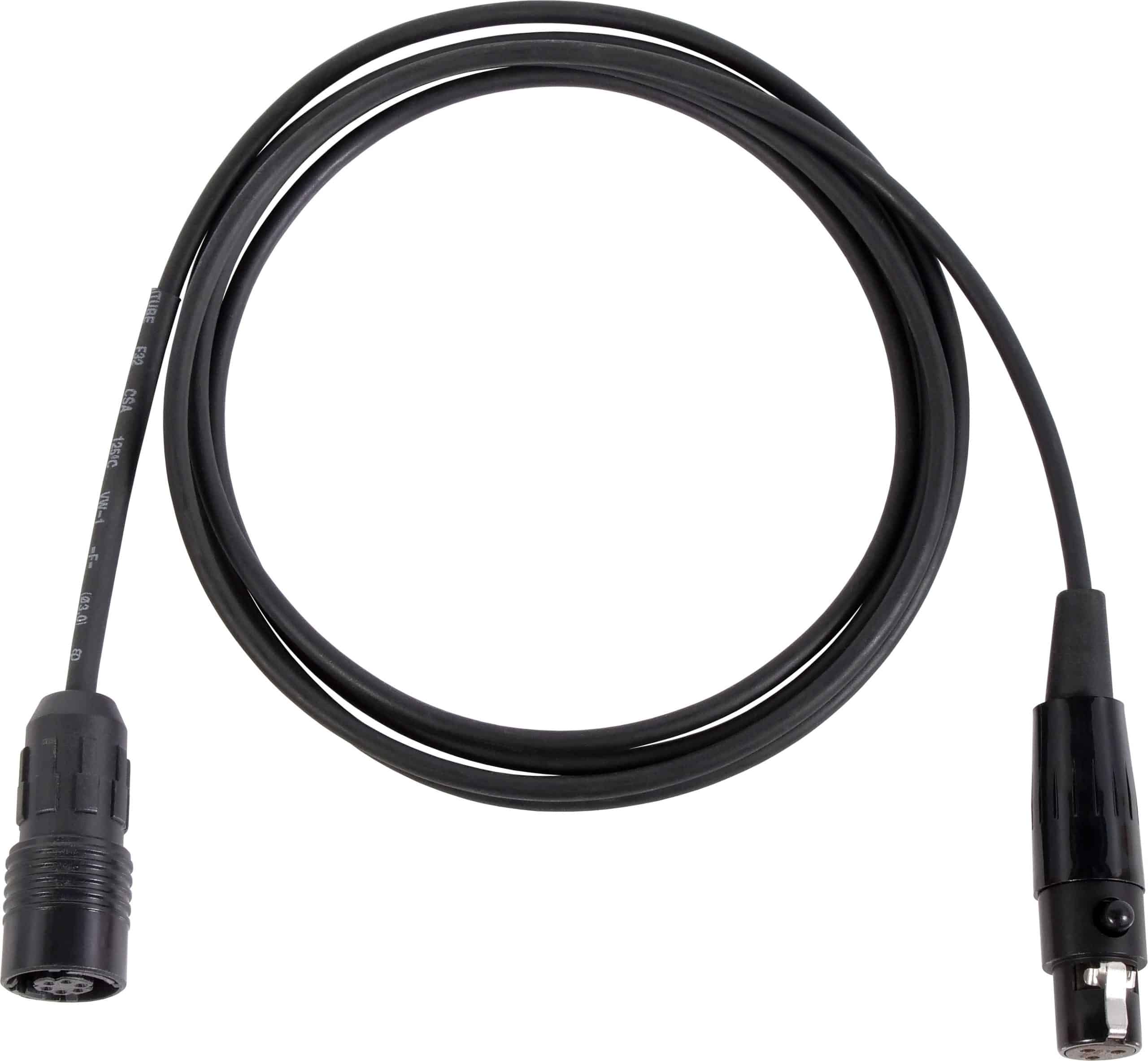 CBL2OGALBK Cable – For H2O7 Wireless Headset Mic Cable for Galaxy Audio® systems