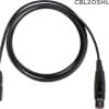 Replacement cable for H2O7 Wireless Headset Mic. The cable is wired to work with Shure® systems.