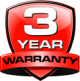 Three Year Warranty Logo