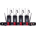 AS-4400 Quad Wireless In-Ear Monitor Band System