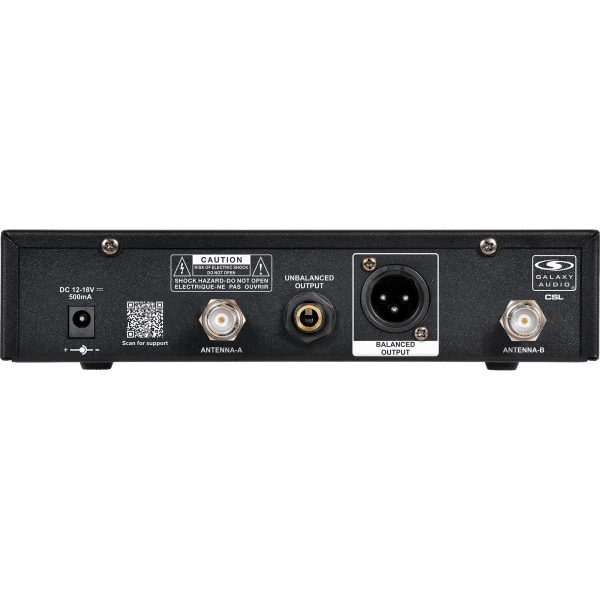 CSL – Single‑Channel Digital UHF True‑Diversity Wireless Microphone ...