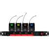 CSL4-BBBB Four-Channel Digital UHF True Diversity Wireless Microphone System. Includes CSL4 QUAD Receiver w/ four independent receivers in a single 1U rackmount chassis & (4) MBP48 Body Packs