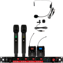 CSL4 – Quad‑Channel Digital UHF True‑Diversity Wireless Microphone System